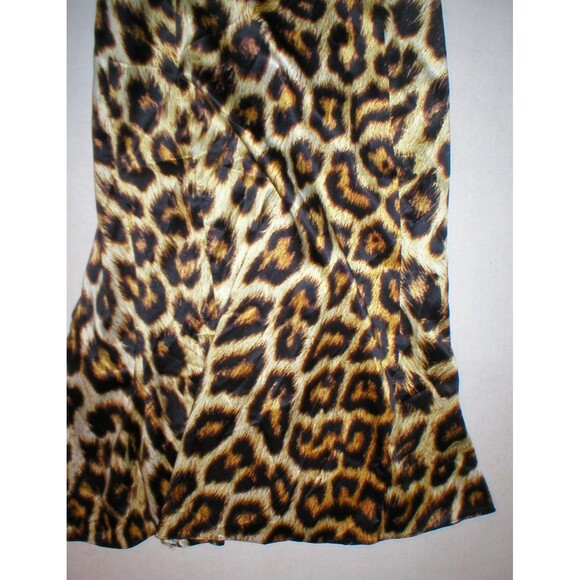 New Womens 2 NWT Italy Just Cavalli Leopard Print Dress 38 One Shoulder Sexy - Picture 8 of 12